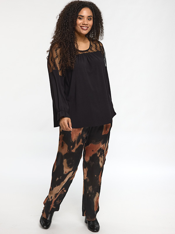 SMILLE - Plus Size Blouse fra Studio