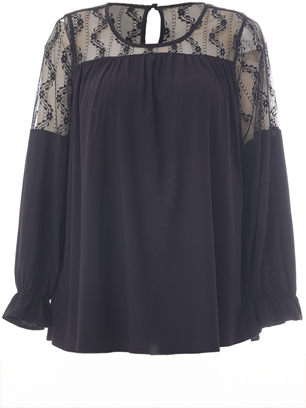 SMILLE - Plus Size Blouse fra Studio
