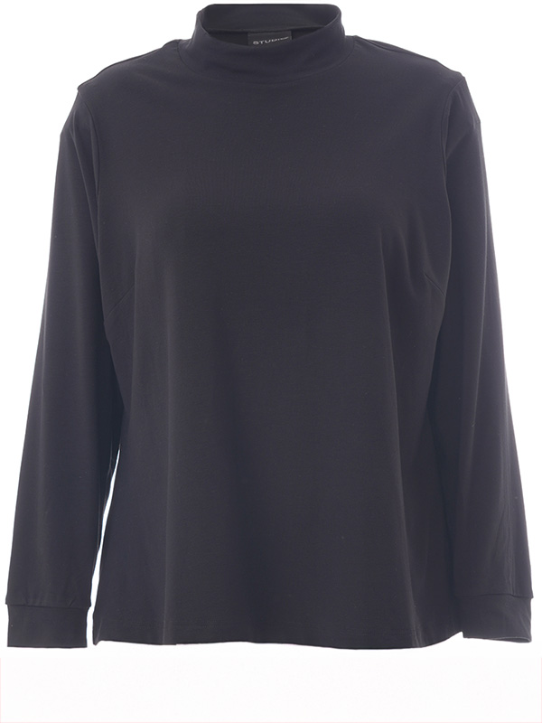 SKARINA - Plus Size Blouse fra Gozzip Black