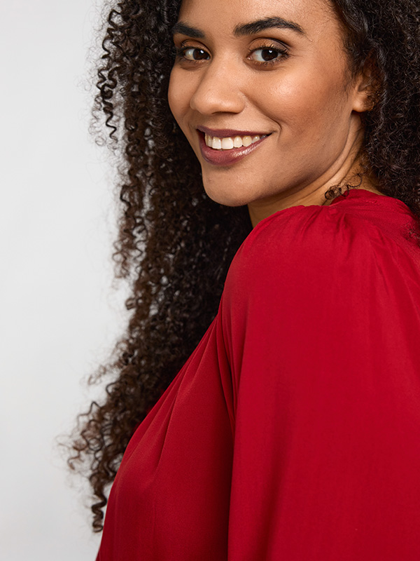 SMARGRETHE - Plus Size Blouse fra Studio