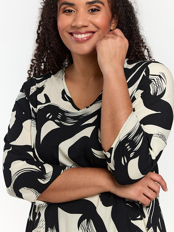 SBIRGITTE - Plus Size Jurk fra Studio