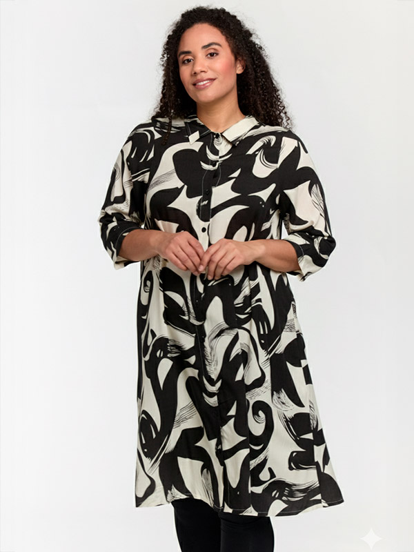 SNELLI - Plus Size Jurk fra Studio