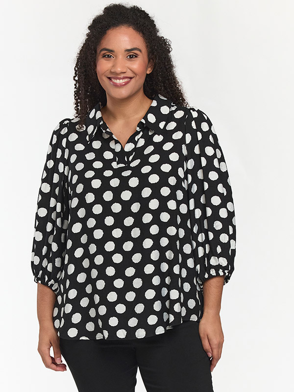 STIFF - Plus Size Blouse fra Studio