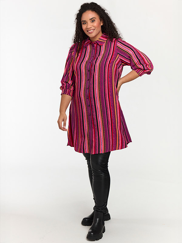 SEMILIE - Plus Size Overhemd fra Studio