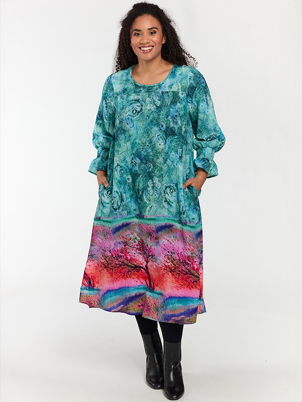 SBODIL - Plus Size Jurk fra Studio