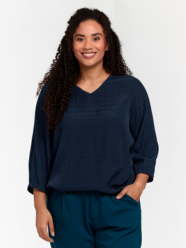SSINE - Plus Size Blouse fra Studio