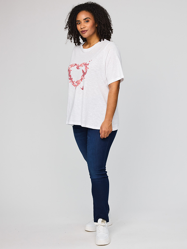 SBELLA - Plus Size T-shirt fra Studio