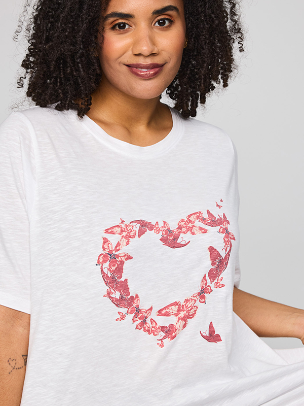 SBELLA - Plus Size T-shirt fra Studio