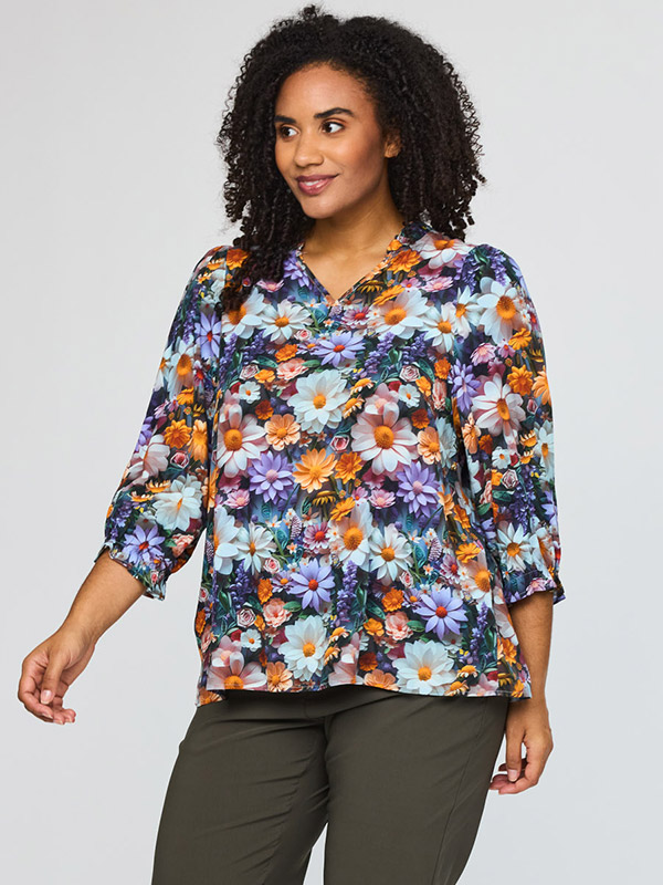 SASLAUG - Plus Size Blouse fra Studio