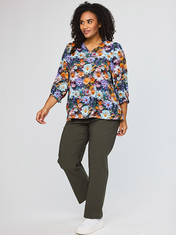 SASLAUG - Plus Size Blouse fra Studio