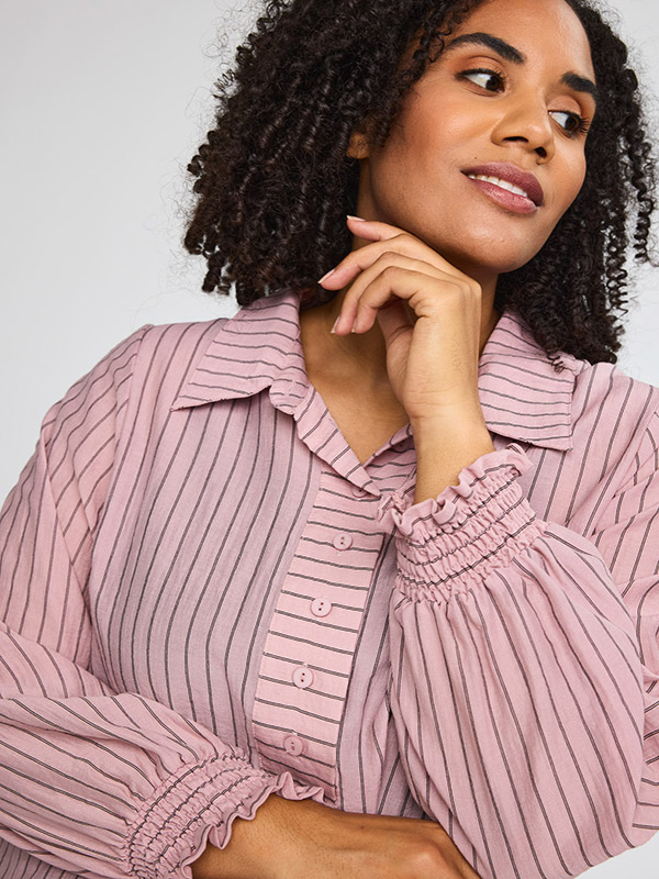 SAYLA - Plus Size Jurk fra Gozzip Black