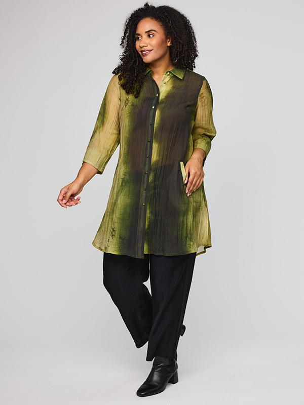 SEMILIE - Plus Size Overhemd fra Studio