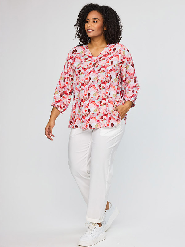 SJUSTINA - Plus Size Blouse fra Studio