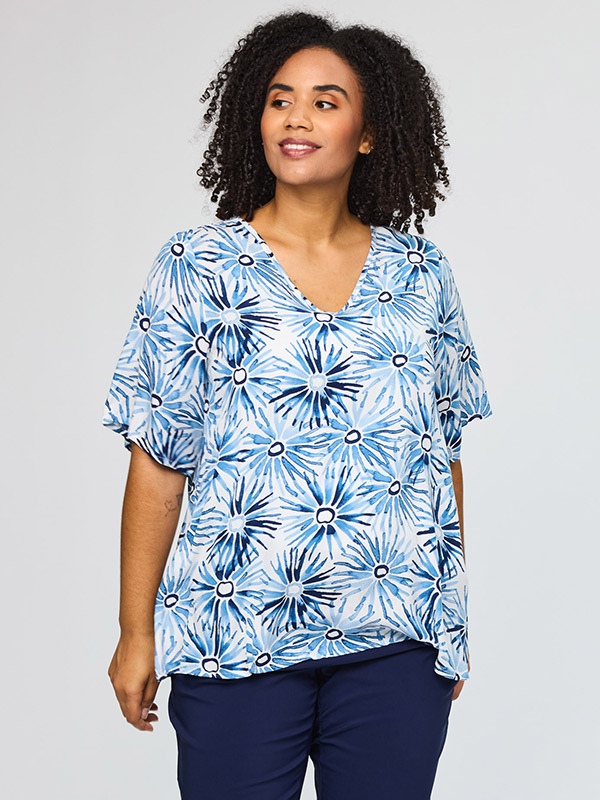 SLONE - Plus Size Blouse fra Studio