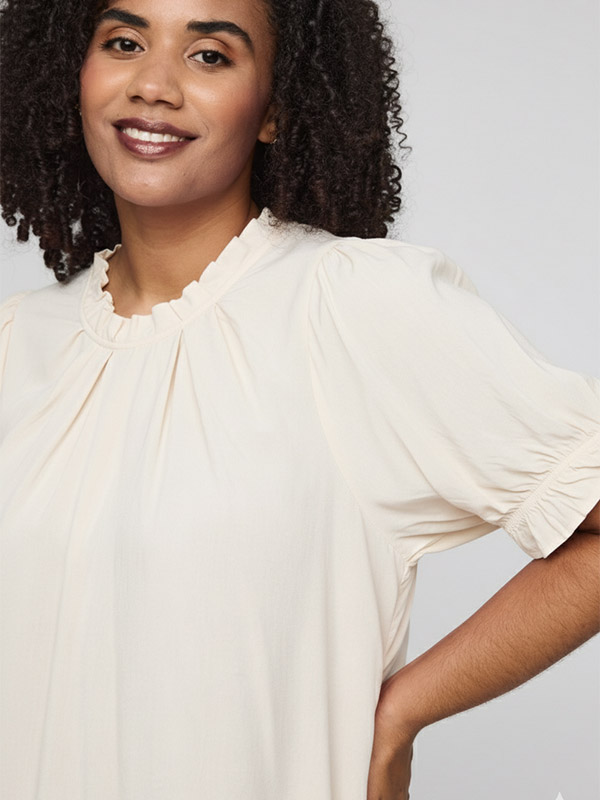 SFOZIA - Plus Size Blouse fra Studio