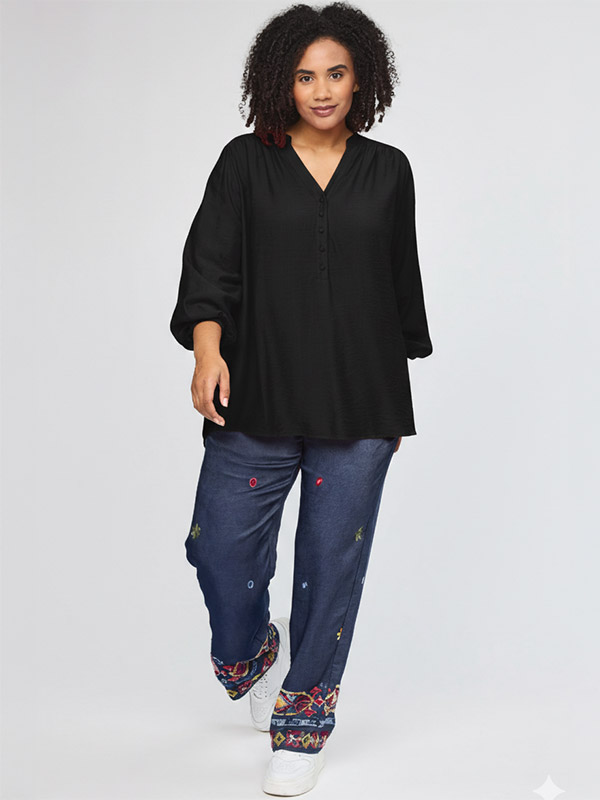 SISLA - Plus Size Blouse fra Studio