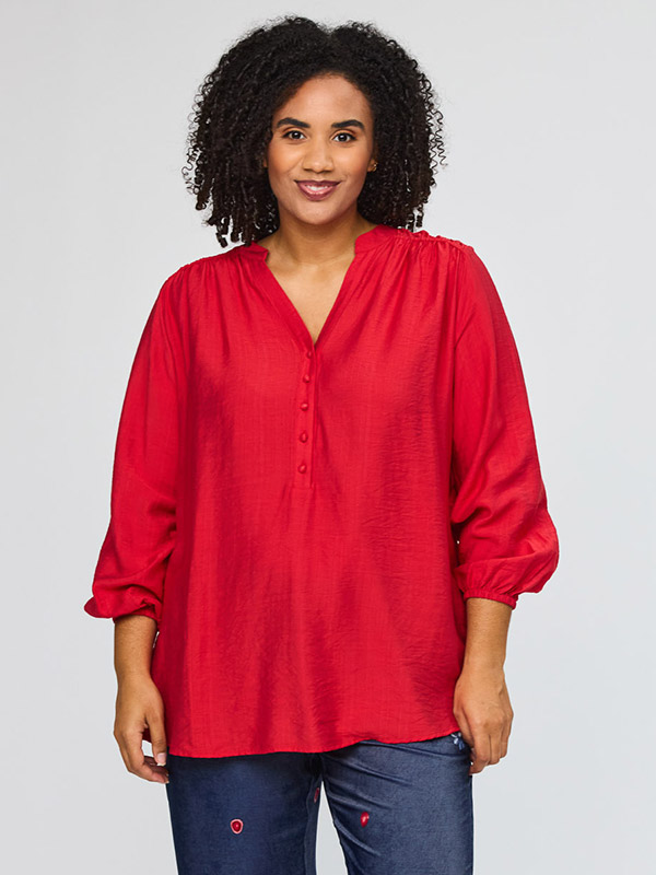 SISLA - Plus Size Blouse fra Studio