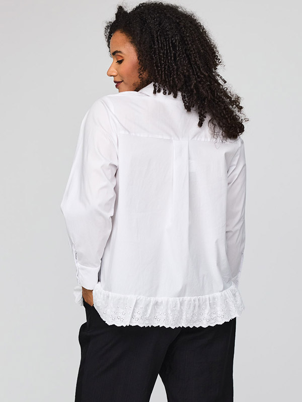 SAVEN - Plus Size Overhemd fra Studio