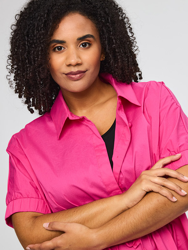 SVILDE - Plus Size Blouse fra Studio