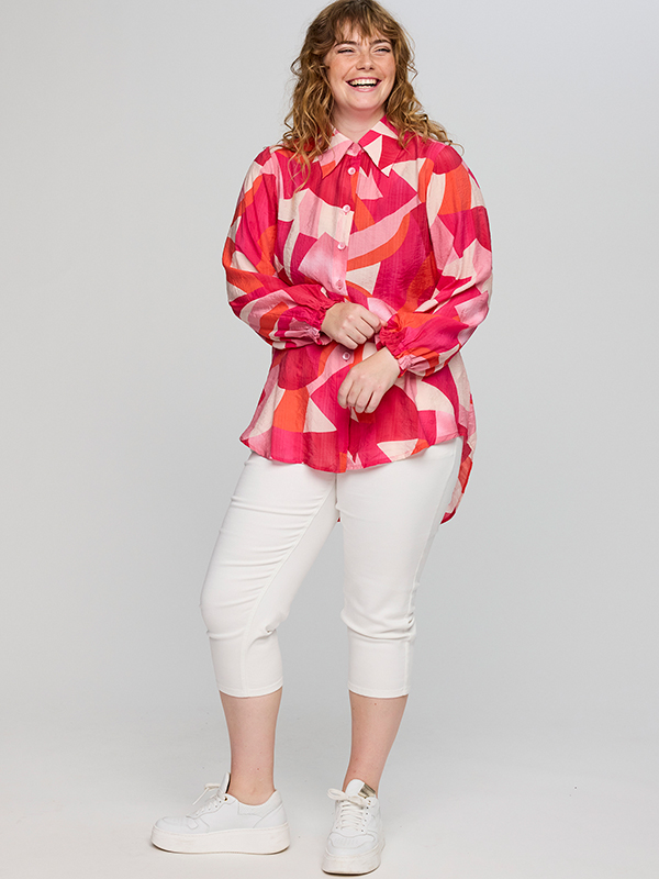 SADELINE - Plus Size Overhemd fra Studio