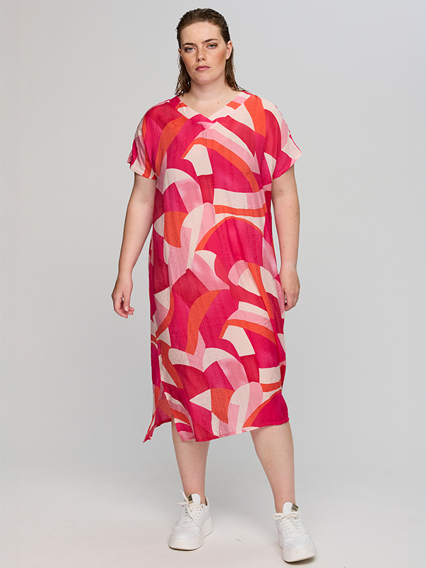 SAGNES - Plus Size Jurk fra Studio