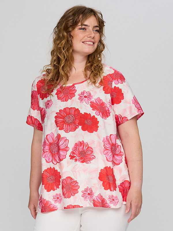 SKIMMA - Plus Size T-shirt fra Studio