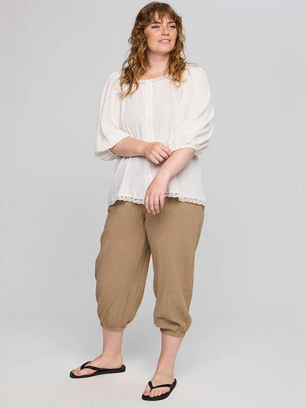 SANTONIA - Plus Size Blouse fra Studio