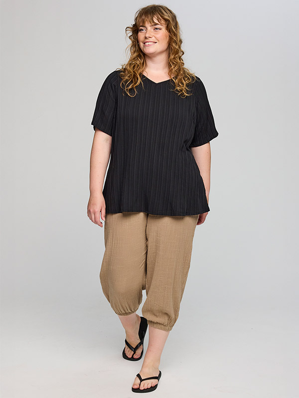 SAPRIL - Plus Size T-shirt fra Studio