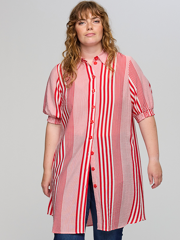 SEMILIE - Plus Size Overhemd fra Studio