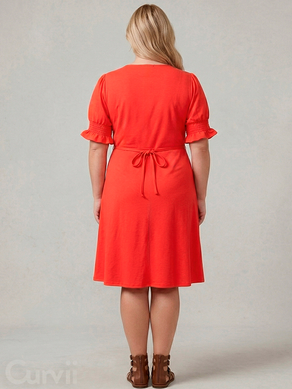 SBEATRICE - Plus Size Jurk fra Studio