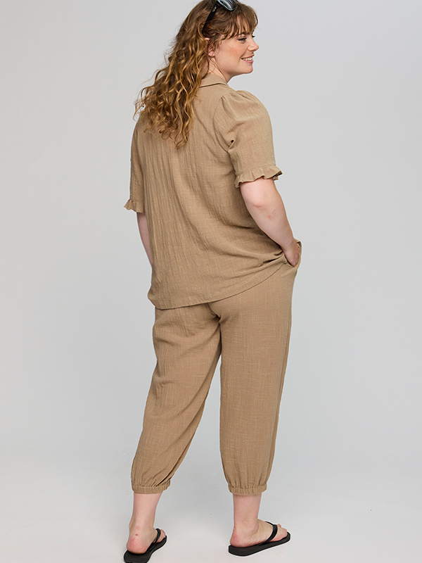 SBRIDGET - Plus Size Overhemd fra Studio