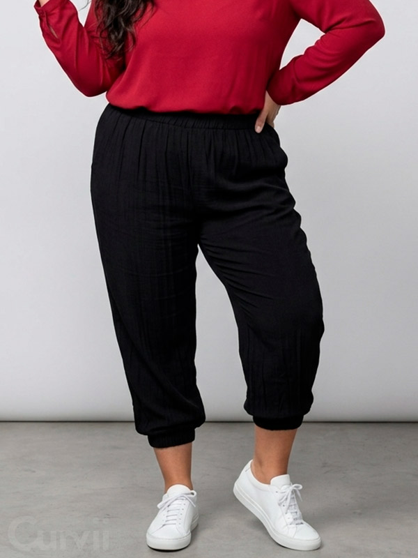 SBROOKE - Plus Size Broek fra Studio