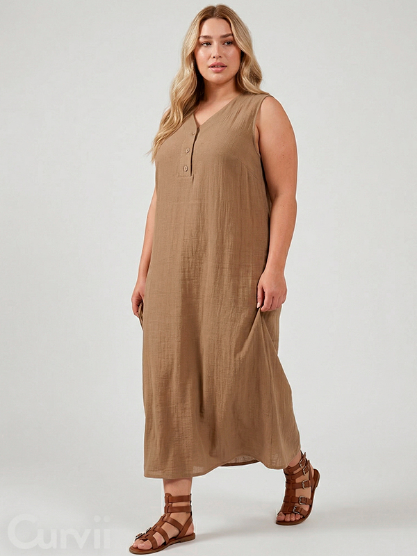 SCADENCE - Plus Size Jurk fra Studio