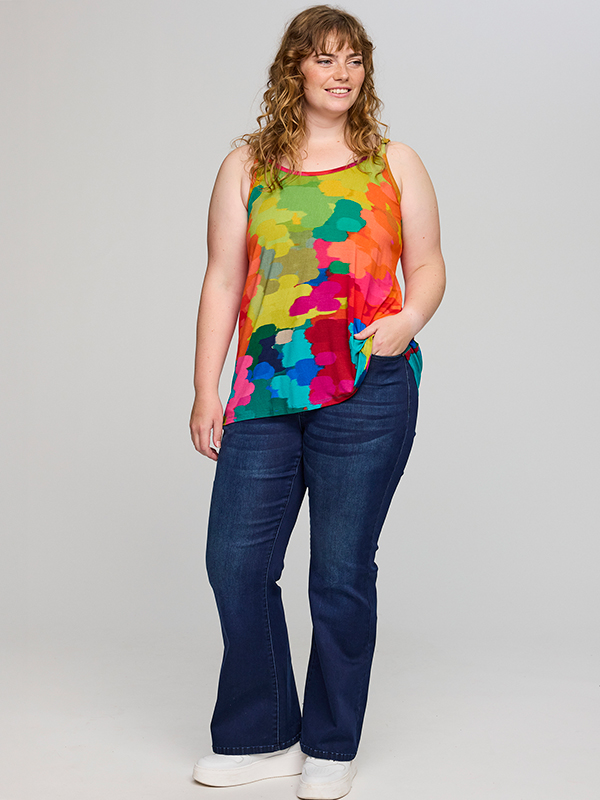 SKATHY - Plus Size Top fra Studio