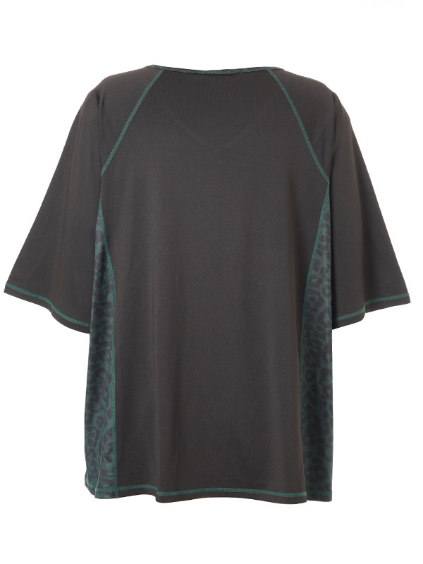 FITNESS - Plus Size Trainingsblouse fra Studio