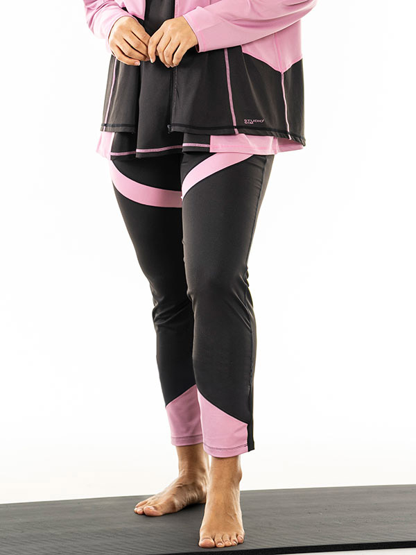 FITNESS - Plus Size Trainingstights fra Studio