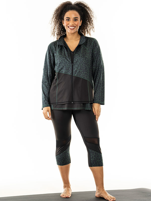FITNESS - Plus Size Trainingsjack fra Studio