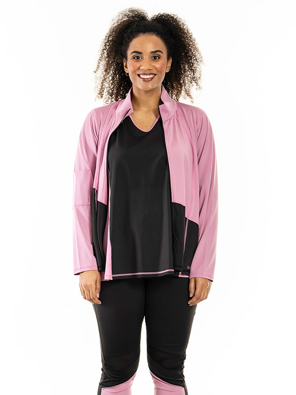 FITNESS - Plus Size Trainingsjack fra Studio