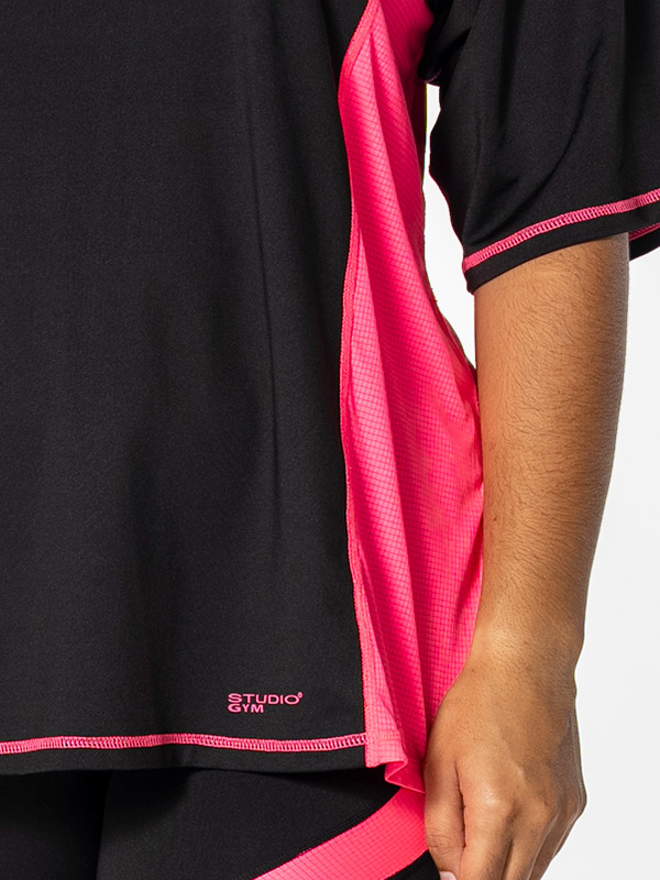 FITNESS - Plus Size Trainingsblouse fra Studio