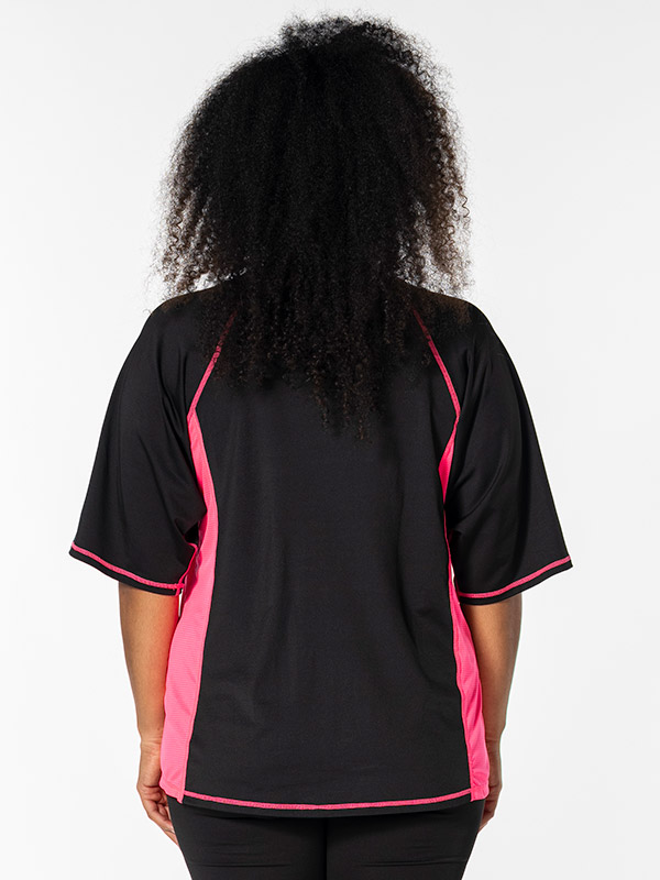 FITNESS - Plus Size Trainingsblouse fra Studio