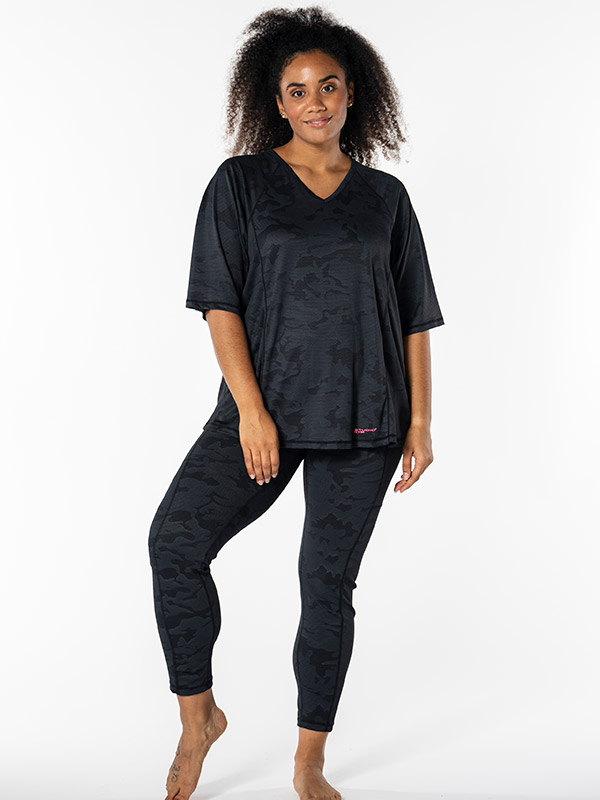 FITNESS - Plus Size Trainingstights fra Studio