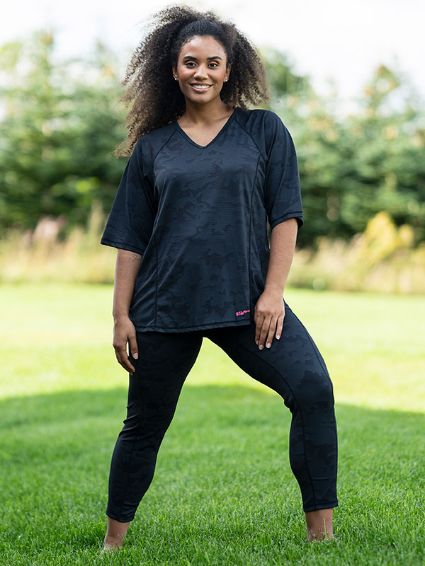 FITNESS - Plus Size Trainingstights fra Studio