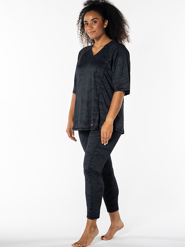 FITNESS - Plus Size Trainingsblouse fra Studio