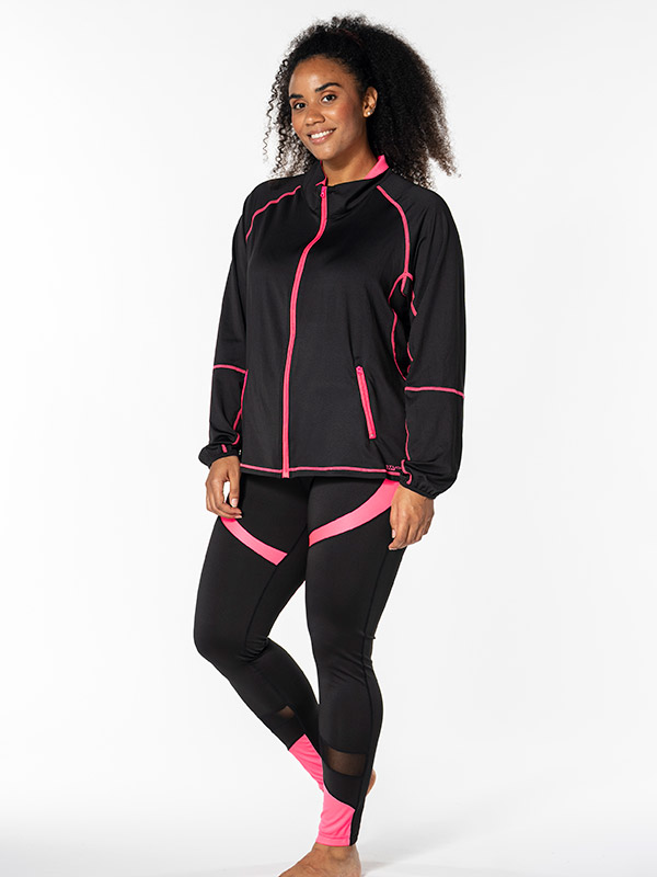 FITNESS - Plus Size Trainingsjack fra Studio