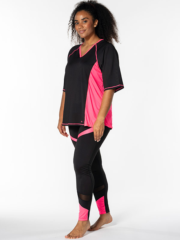 FITNESS - Plus Size Trainingstights fra Studio
