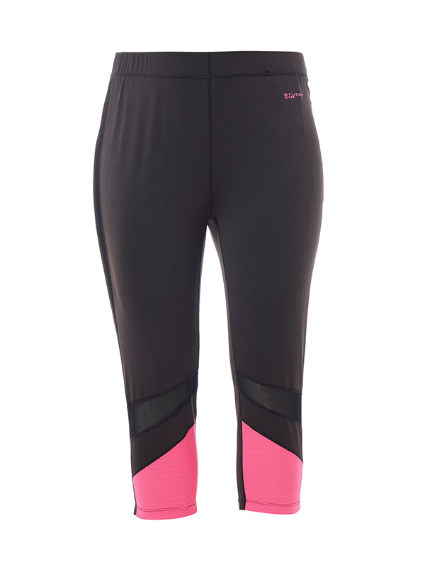 FITNESS - Plus Size Trainingstights fra Studio