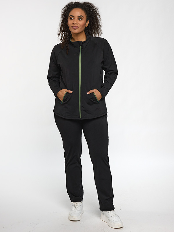 SFITNESS - Plus Size Trainingsjack fra Studio