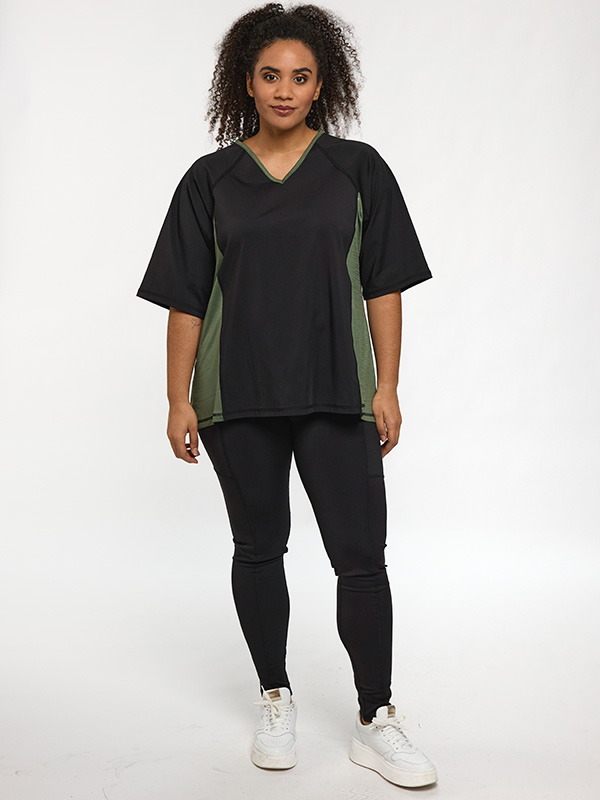 SFITNESS - Plus Size Trainingstights fra Studio