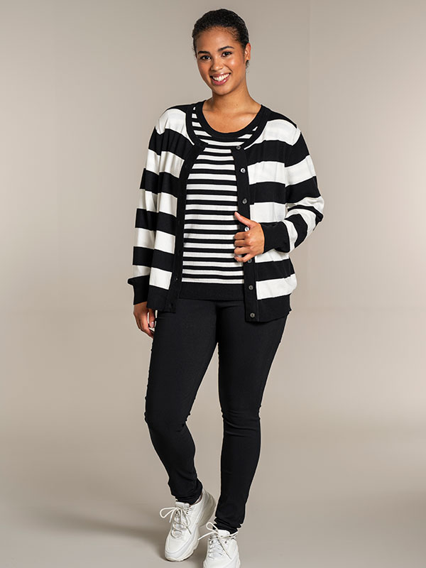 HELSINKI - Plus Size Vest fra Sandgaard