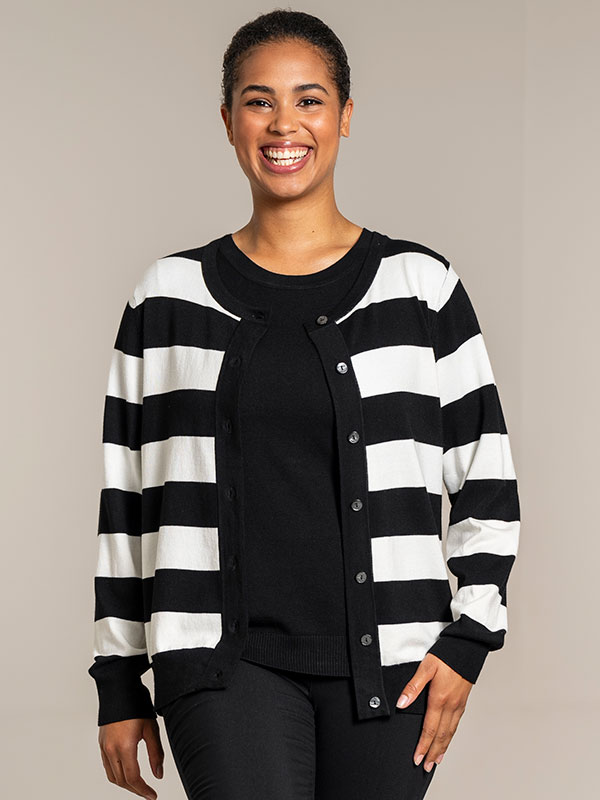 HELSINKI - Plus Size Vest fra Sandgaard